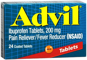 Advil 200 mg Coated Tablets (1 Pack)