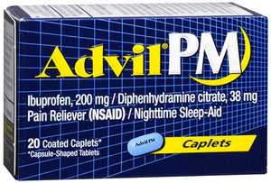 Advil PM 200 mg Coated Caplets (1 Pack)