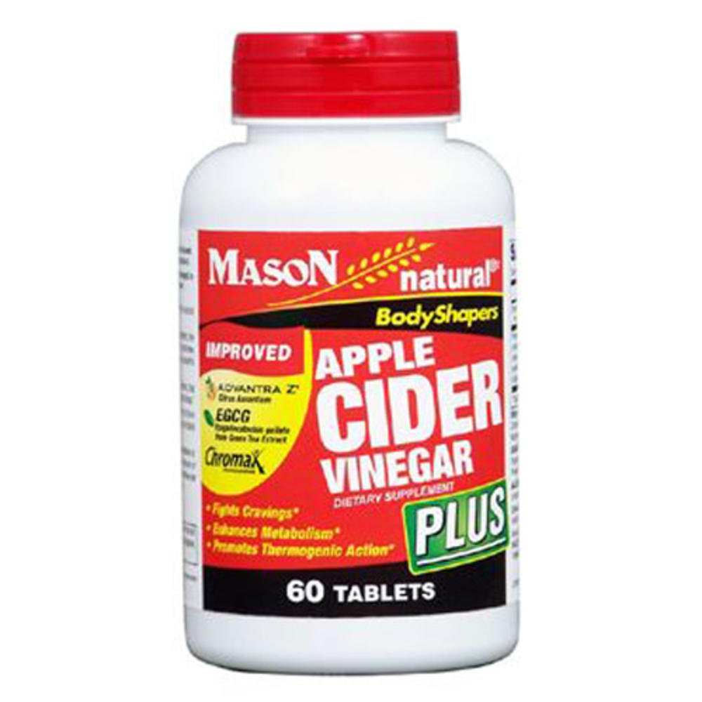 Mason Apple Cider Vinegar Plus, 60 Tabs
